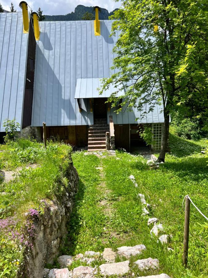 ~Chalet_Rifugio Tra I Boschi~ Sella Nevea Exterior photo